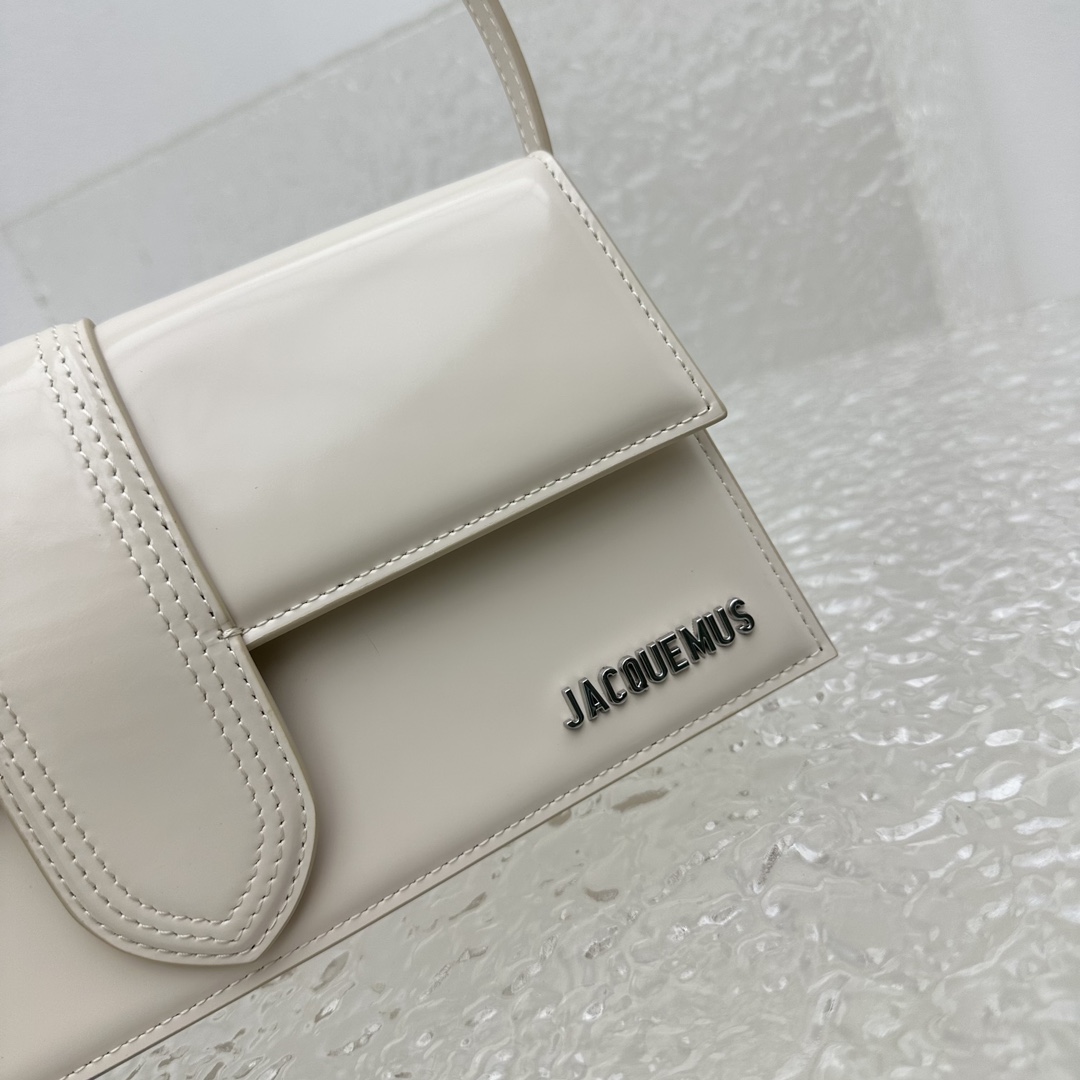 White Jacquemus Le Bambino Long Shoulder Bag Jacquemus 01449