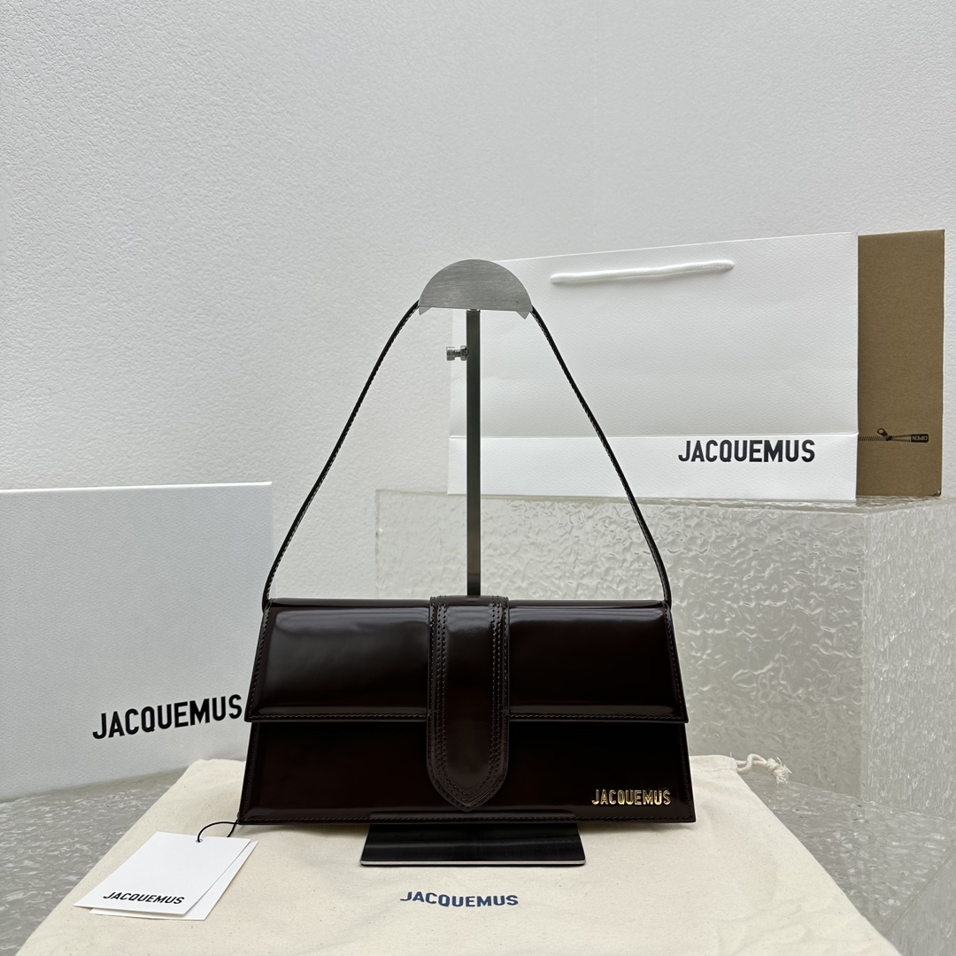 JACQUEMUS LE GRAND BAMBINO MIDNIGHT black