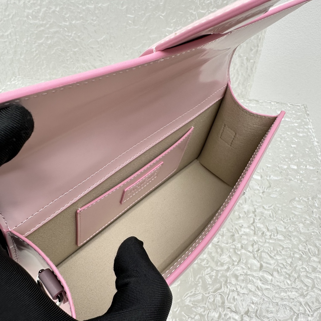 Jacquemus Le Bambino Pink Top Handle Handbag