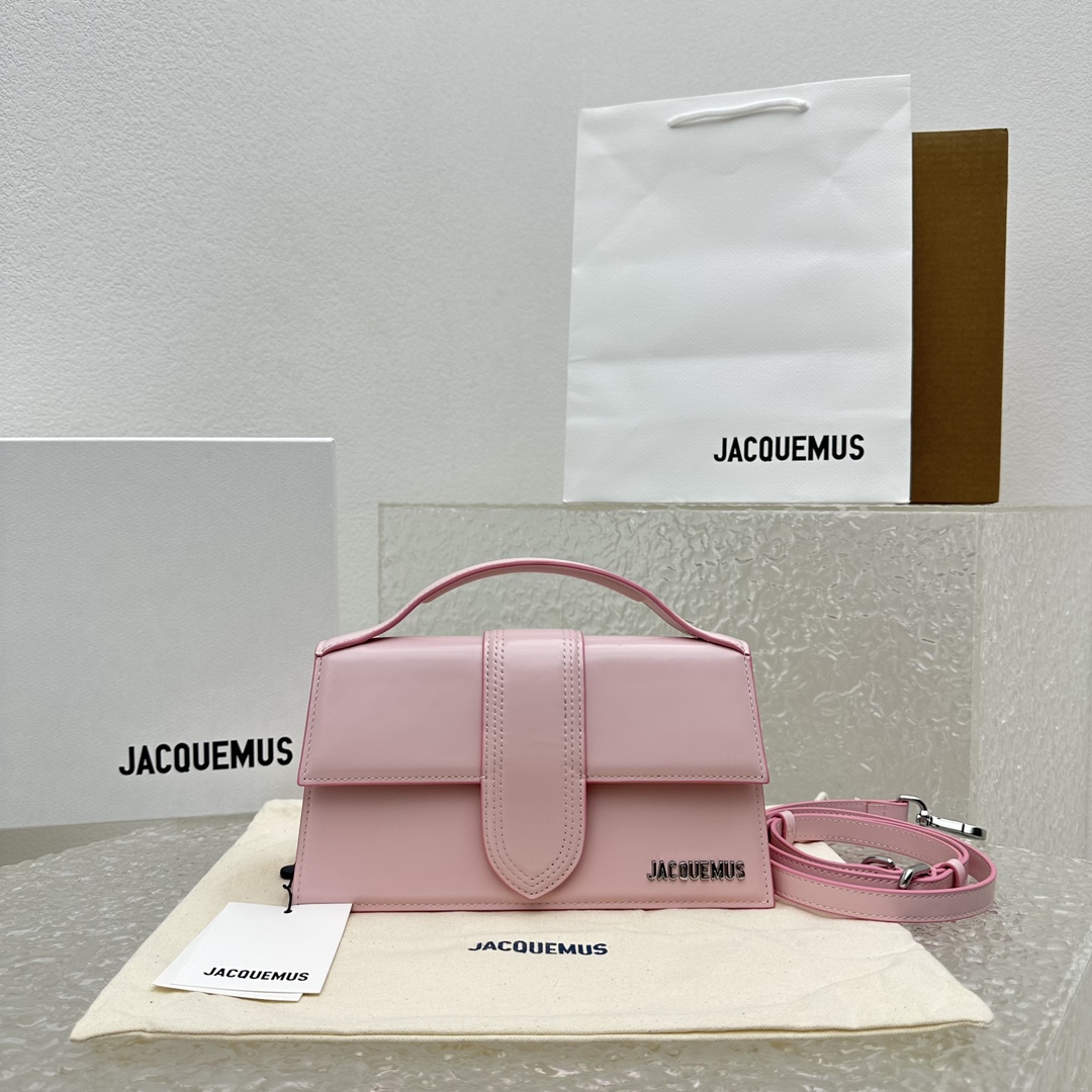 Jacquemus Le Bambino Pink Top Handle Handbag