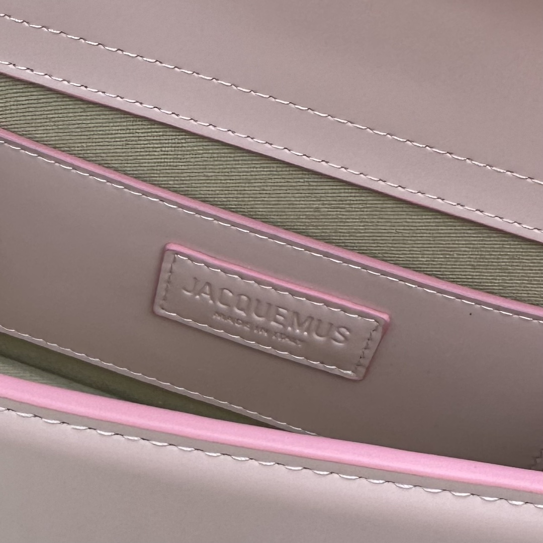 Jacquemus Le Bambino Pink Top Handle Handbag