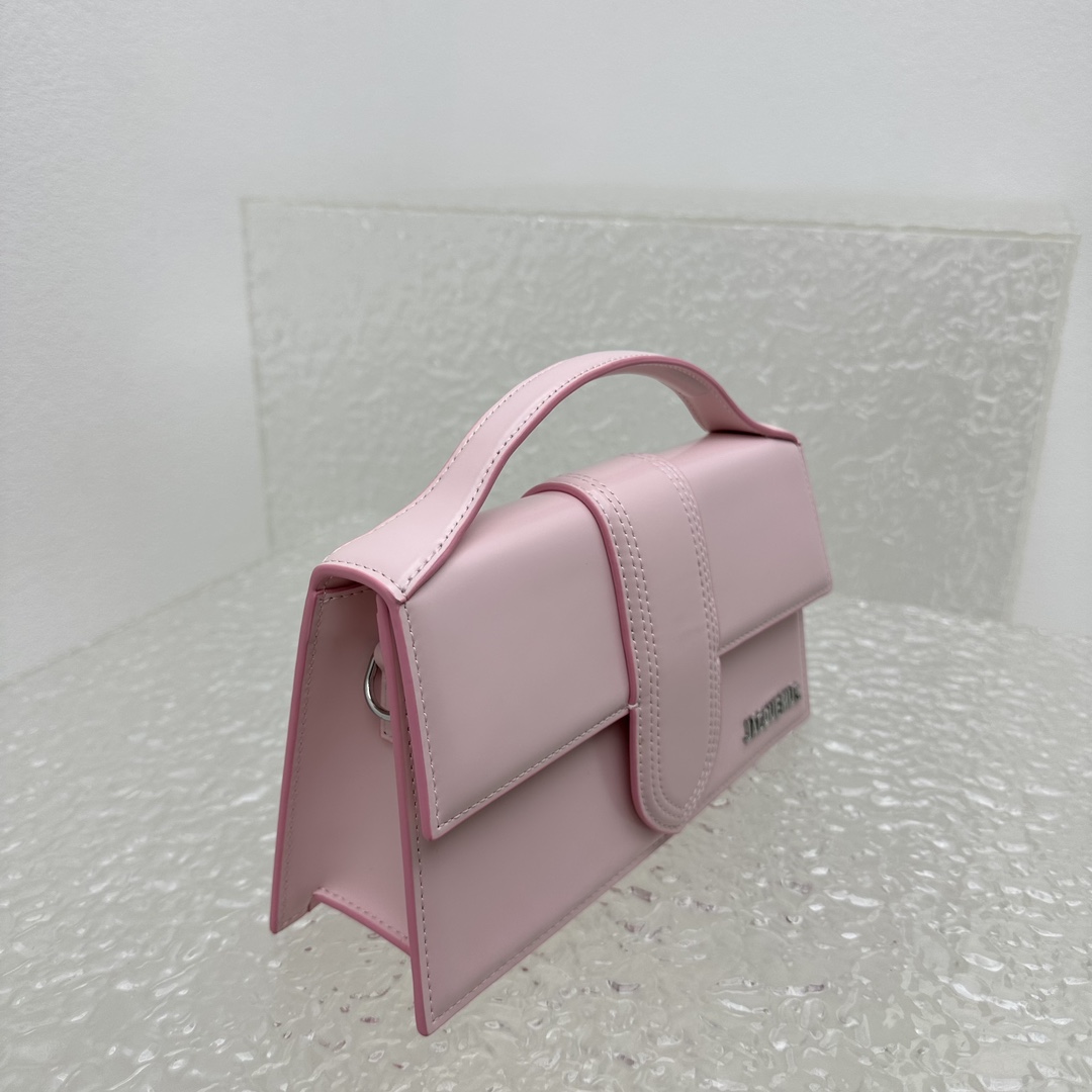 Jacquemus Le Bambino Pink Top Handle Handbag