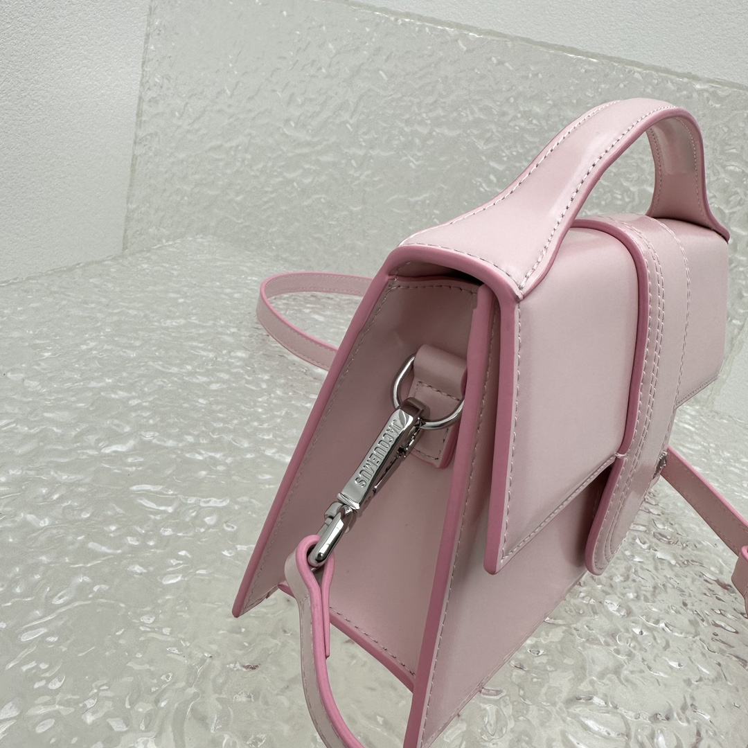 Jacquemus Le Bambino Pink Top Handle Handbag