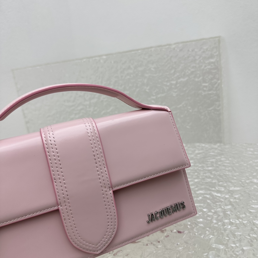 Jacquemus Le Bambino Pink Top Handle Handbag