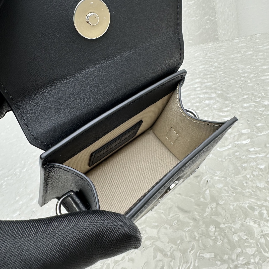 Jacquemus Le Chiquito Homme Crossbody Bag - Black