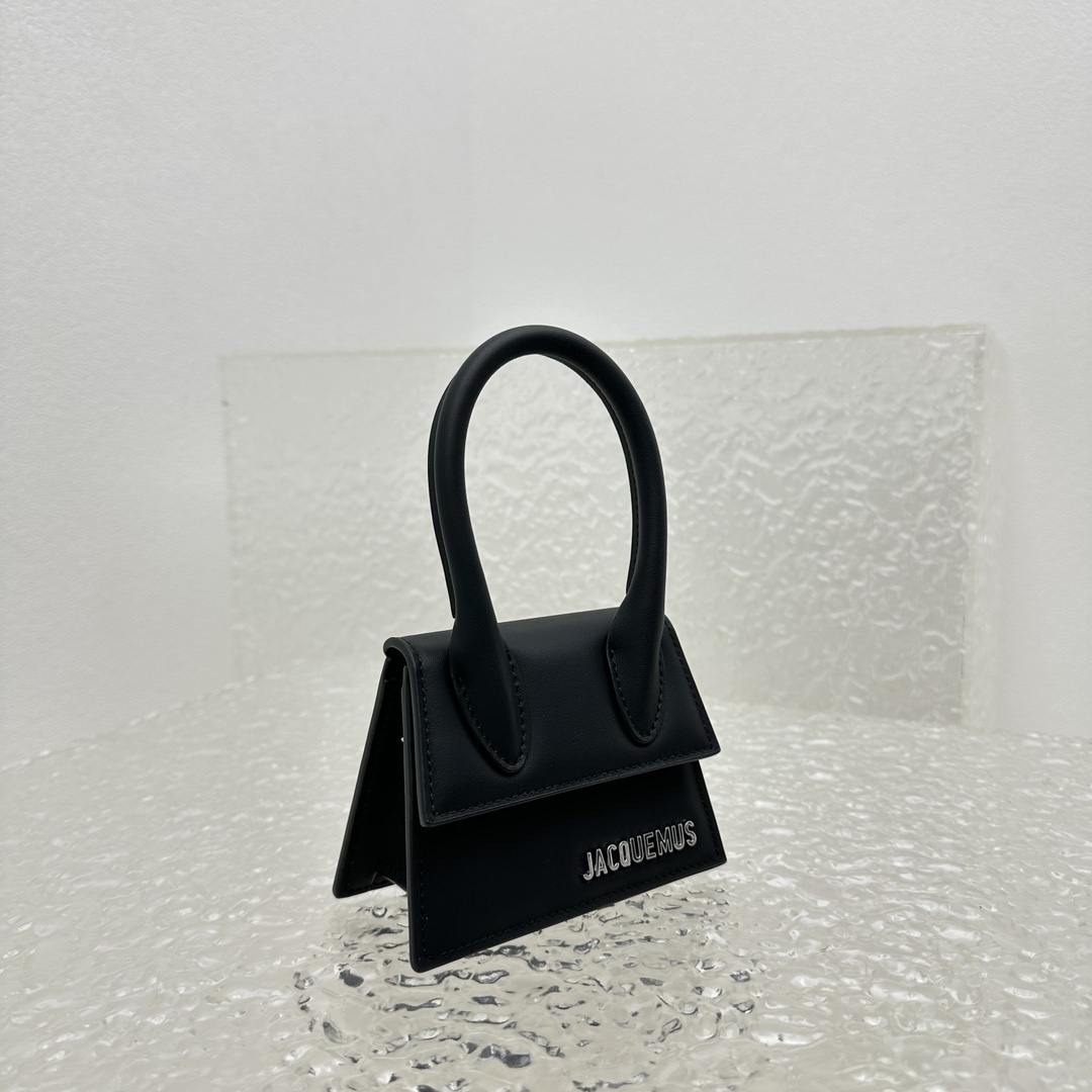 Jacquemus Le Chiquito Homme Crossbody Bag - Black