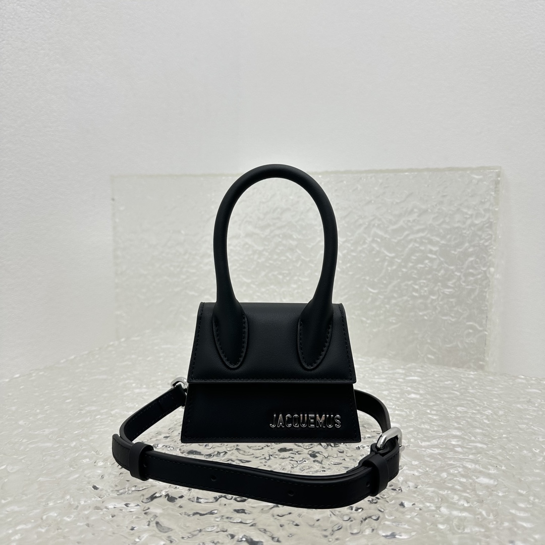 Jacquemus Le Chiquito Homme Crossbody Bag - Black