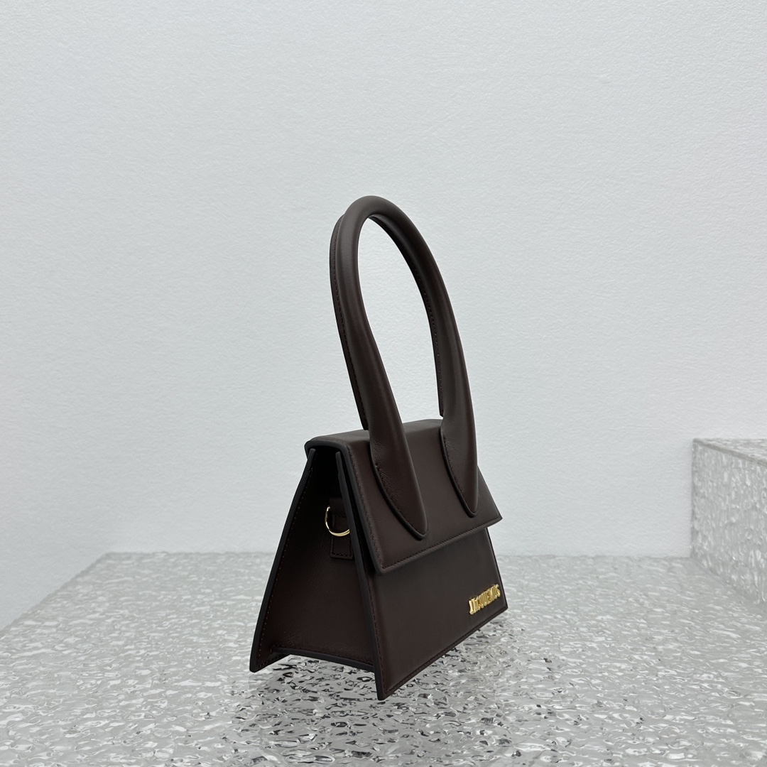 Jacquemus Brown Le Raphia 'Le Chiquito Moyen' Bag
