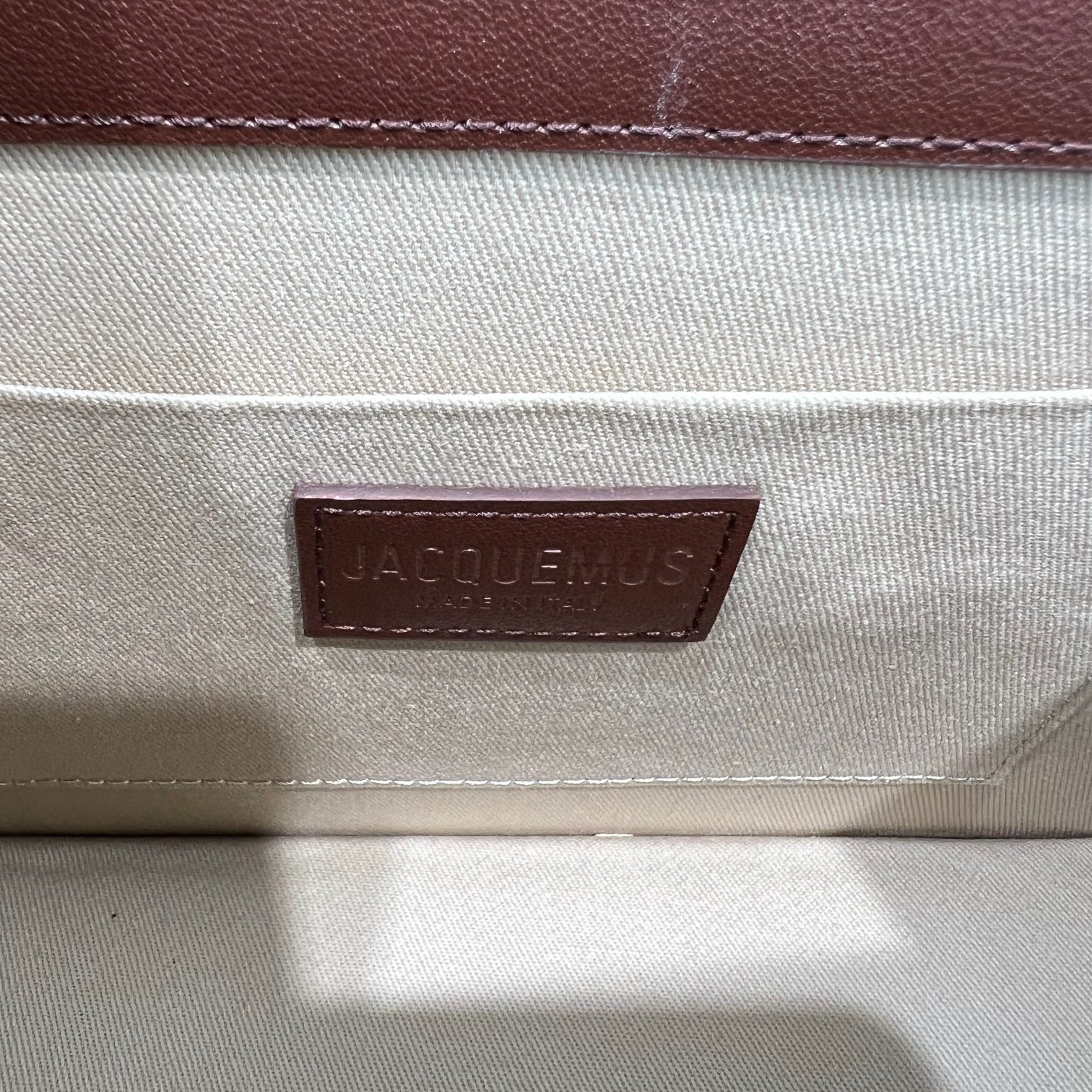 Jacquemus Le Grand Chiquito Midnight Brown in Cow Leather