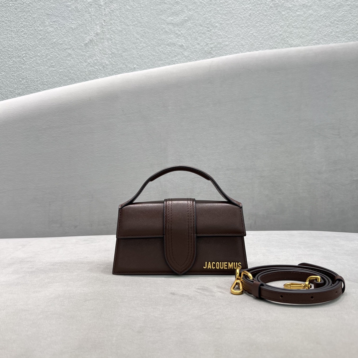 Jacquemus Le Grand Bambino Leather Crossbody Bag