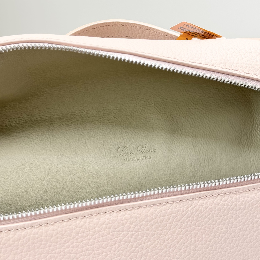 Buy Loro Piana pink Extra Pocket L23.5 Backpack in Calfskin Leather for Women
