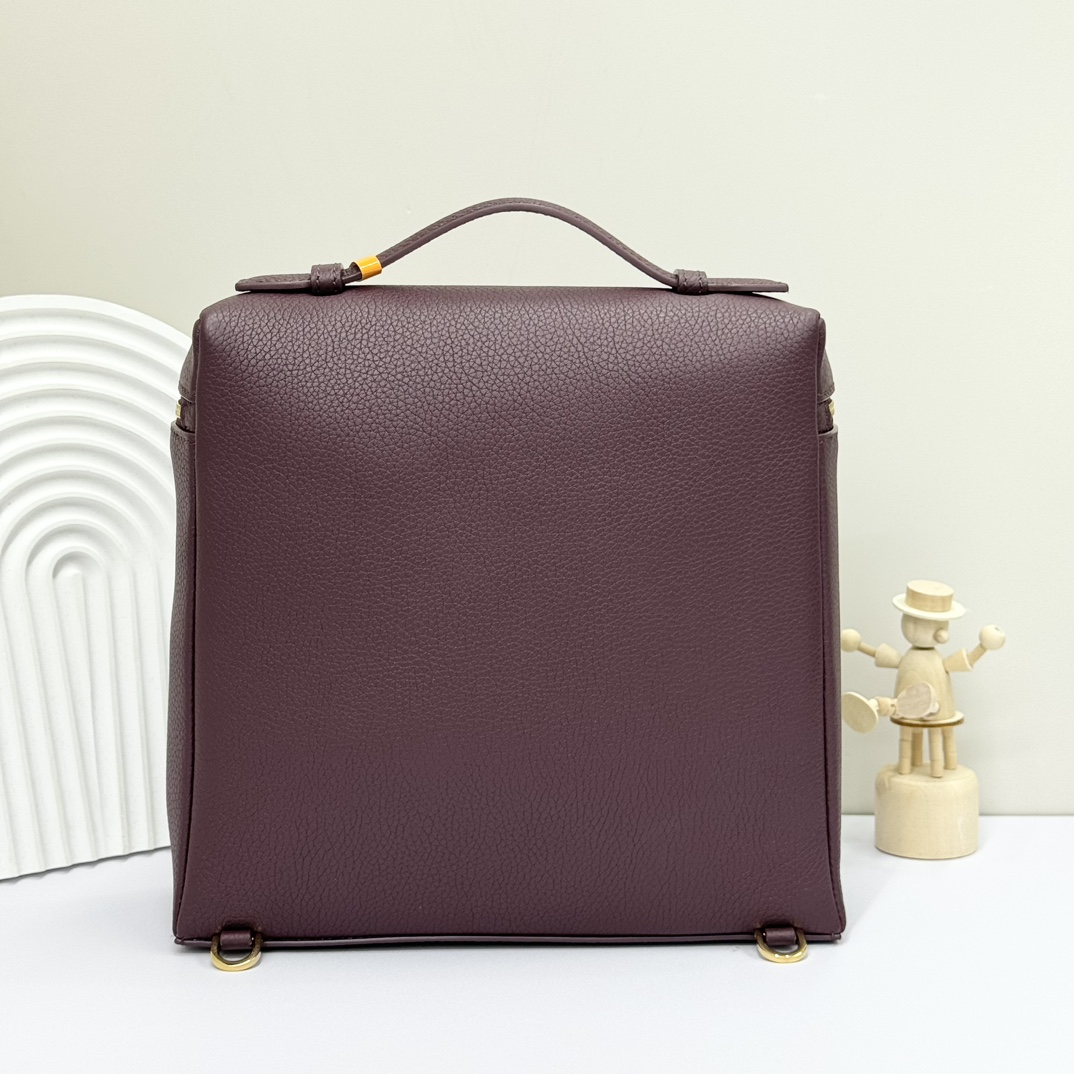 Buy Loro Piana redExtra Pocket L23.5 Backpack in Calfskin Leather for Women