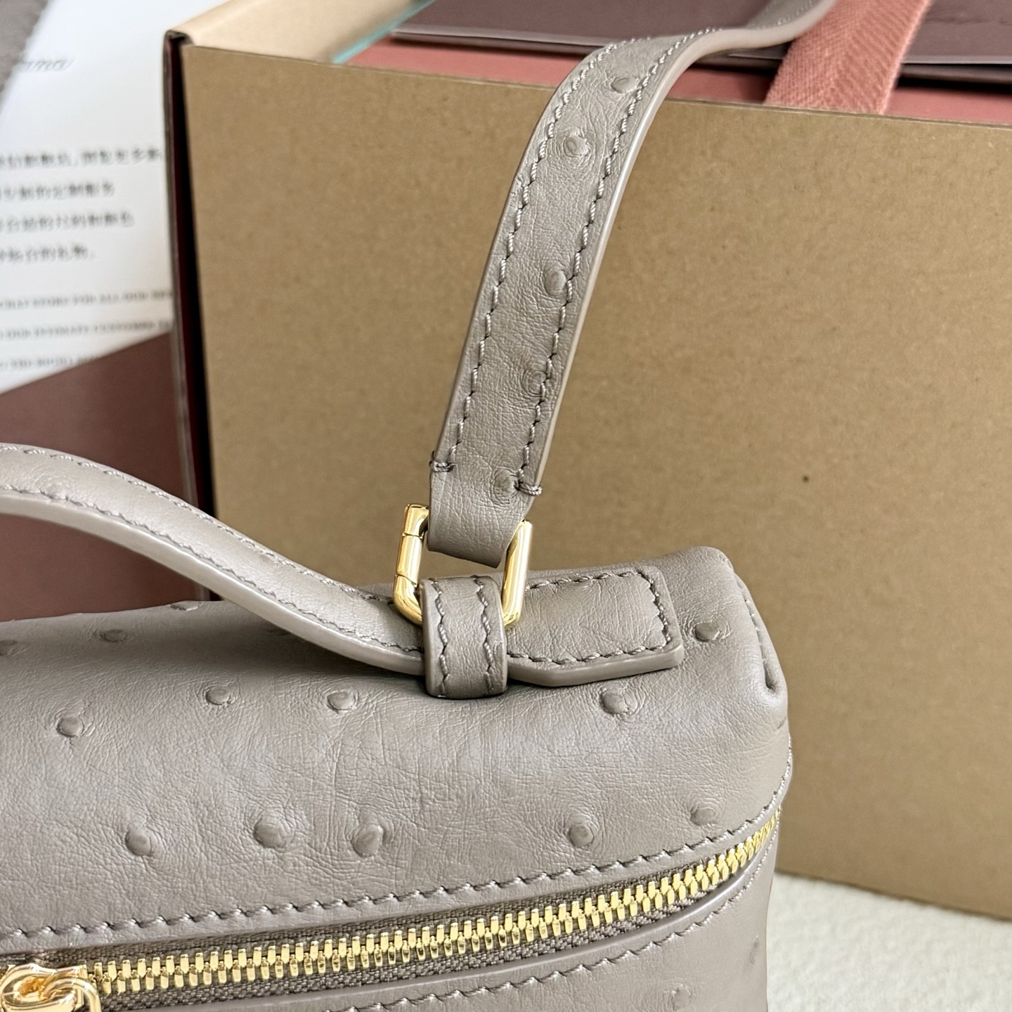 Buy Loro Piana brown Extra Pocket Pouch L27 Bag in