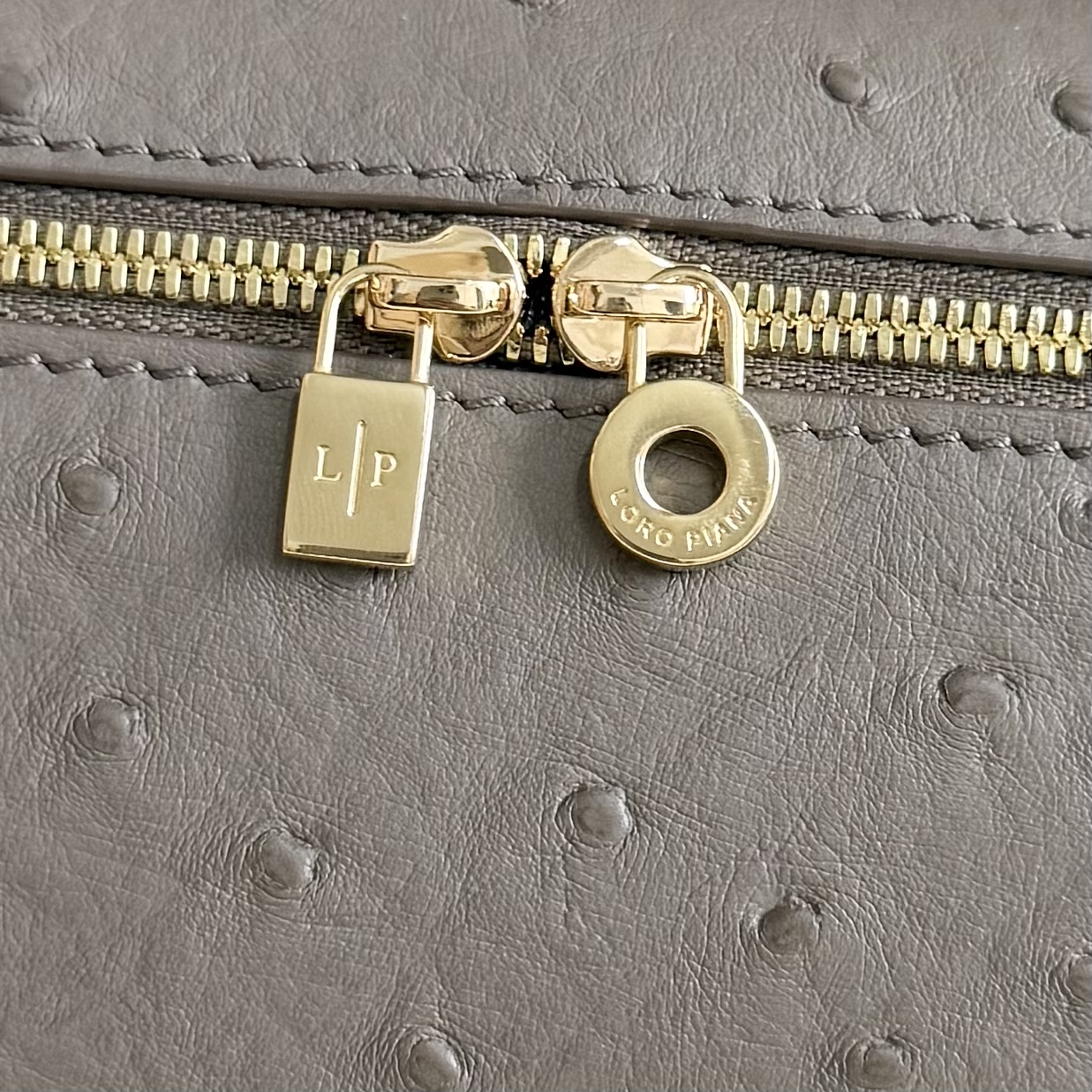 Buy Loro Piana brown Extra Pocket Pouch L27 Bag in