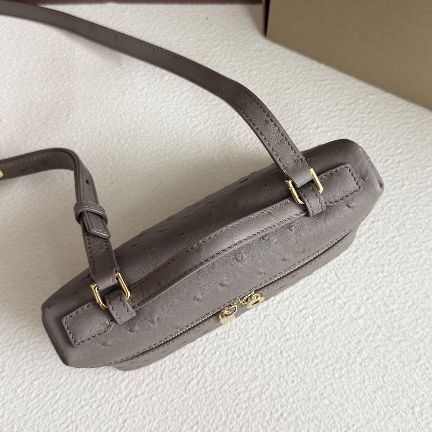 Buy Loro Piana brown Extra Pocket Pouch L27 Bag in