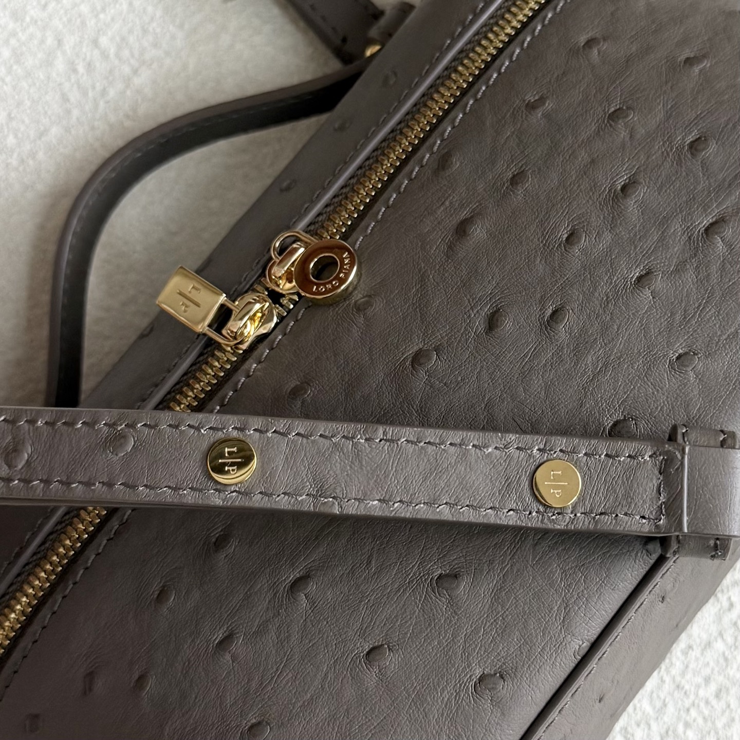 Buy Loro Piana brown Extra Pocket Pouch L27 Bag in