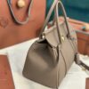Loro Piana Loom bag L25 Calfskin brown/Sun Gold | Loro Piana FR