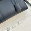 Loro Piana Loom bag L25 Calfskin Black/Sun Gold | Loro Piana