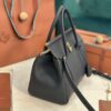 Loro Piana Loom bag L25 Calfskin Black/Sun Gold | Loro Piana