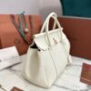 Loro Piana Loom bag L32 Grained Calfskin Whisper White | Loro Piana