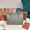 Loro Piana Loom bag L25 Calfskin Glory gray/Sun Gold | Loro Piana