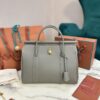 Loro Piana Loom bag L25 Calfskin Glory gray/Sun Gold | Loro Piana