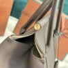 Loro Piana Loom bag L32 Grained Calfskin DARK CHOCOLATE