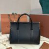 Loro Piana Loro Piana Leather Loom 25 - Black Handle Bags, Handbags -