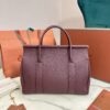 Loro Piana Loom bag L32 Grained Calfskin Azuki Beans/Sun Gold | Loro