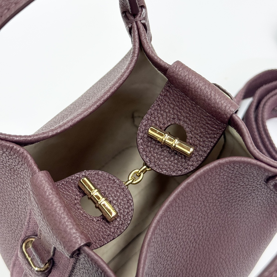 Loro Piana Small Bale Leather Tote Bag | Brown