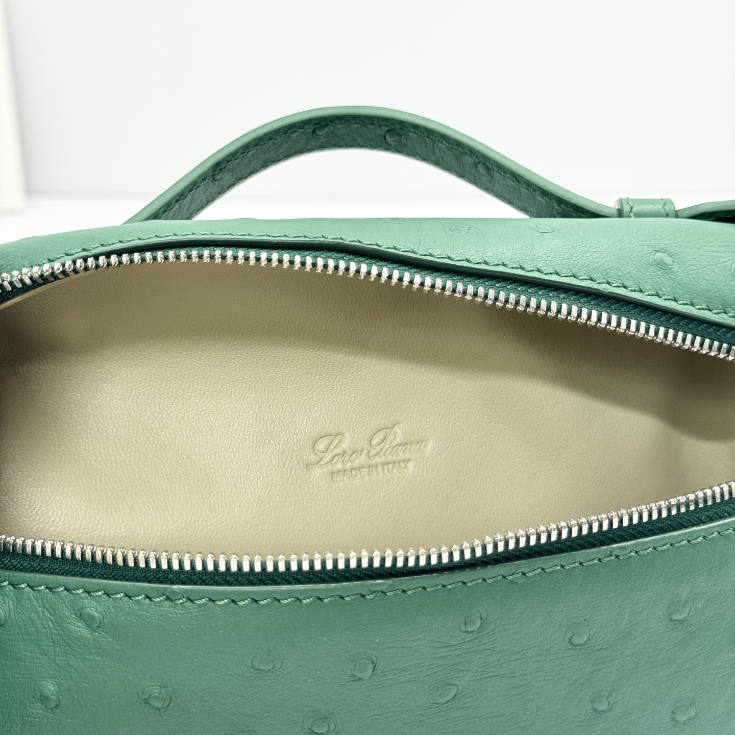 Loro Piana Extra Pocket L19 Pouch in Green |