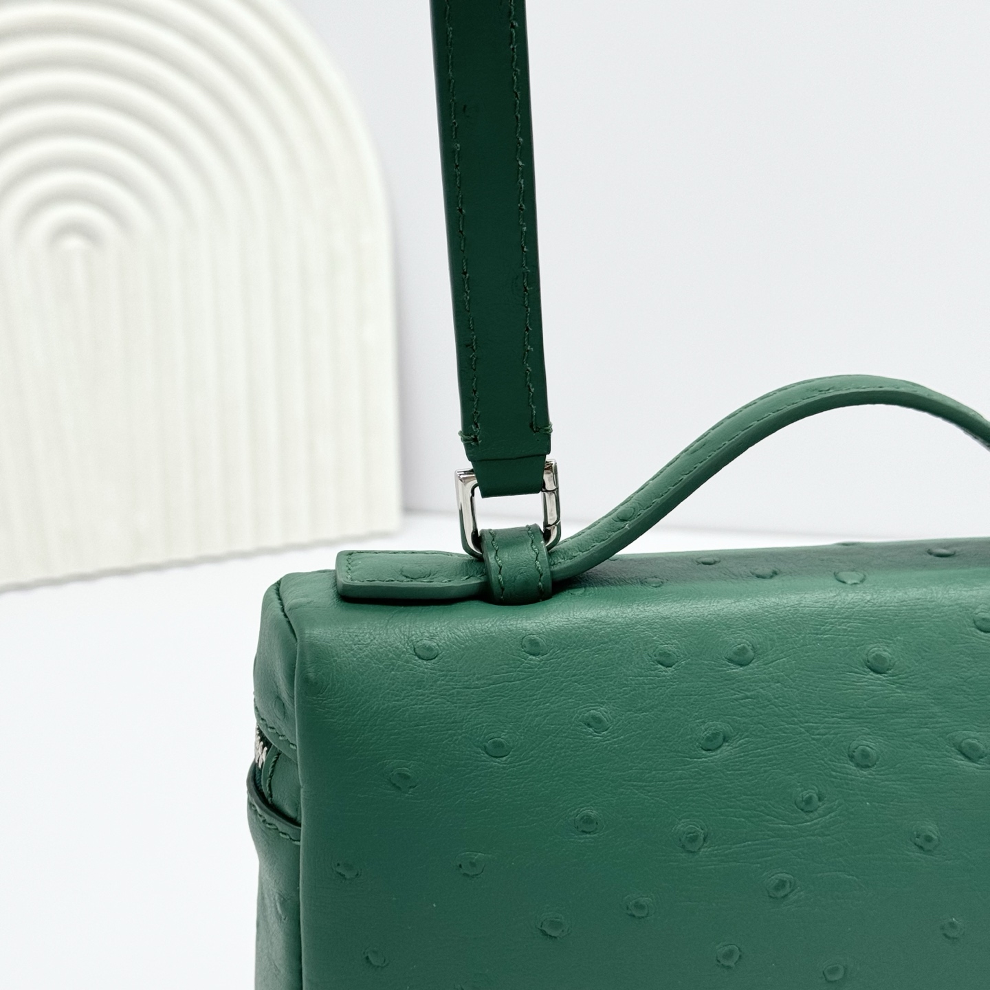 Loro Piana Extra Pocket L19 Pouch in Green |