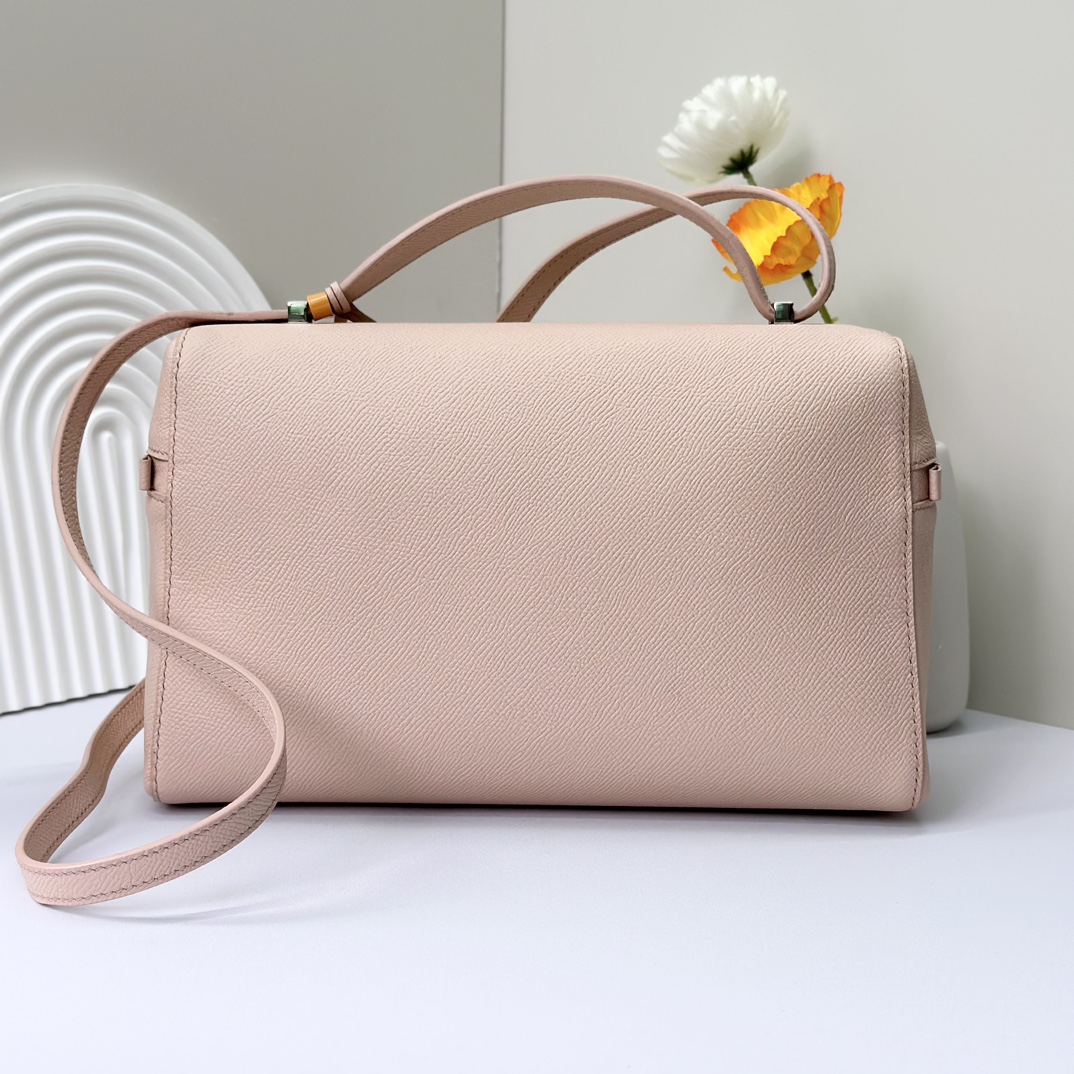Loro Piana L27 Pochette Extra Pocket Embossed Pink
