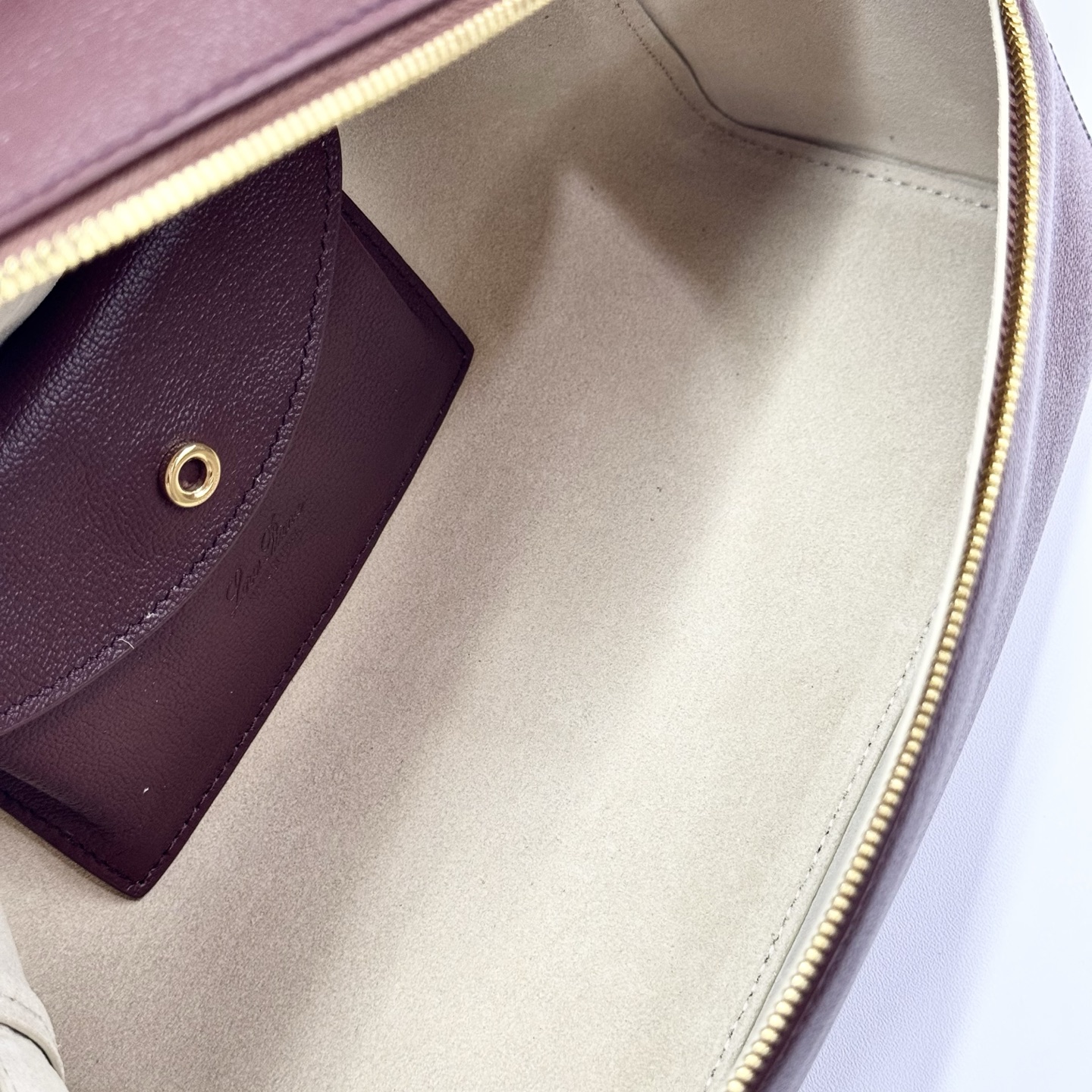 Loro Piana Extra Bag L27 Calfskin Smoked Caramel/Sun Gold | Loro Piana