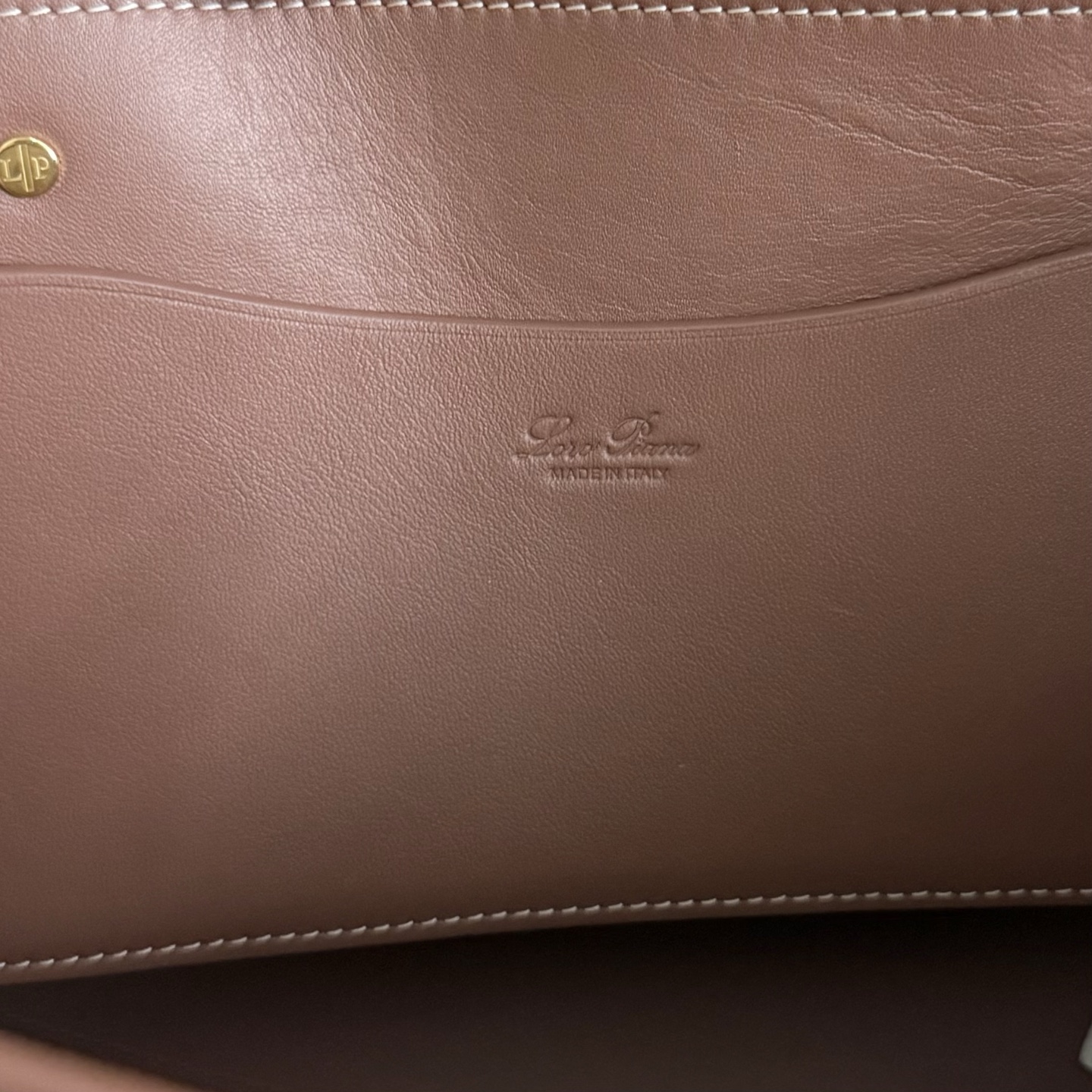 Loro Piana Loom bag L32 Cotton, Linen Natural/Caramel Sugar | Loro Piana US
