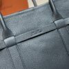 Loro Piana Small Ghiera Shopper Calfskin Blue Navy/Sun Gold | Loro Piana US