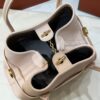 Loro Piana Large Ghiera Shopper Calfskin Light white/Sun Gold | Loro