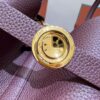 LORO PIANA Ghiera large textured-leather tote  Color Burgundy