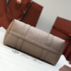 Loro Piana Ghiera Large Leather Shopper In Brown
