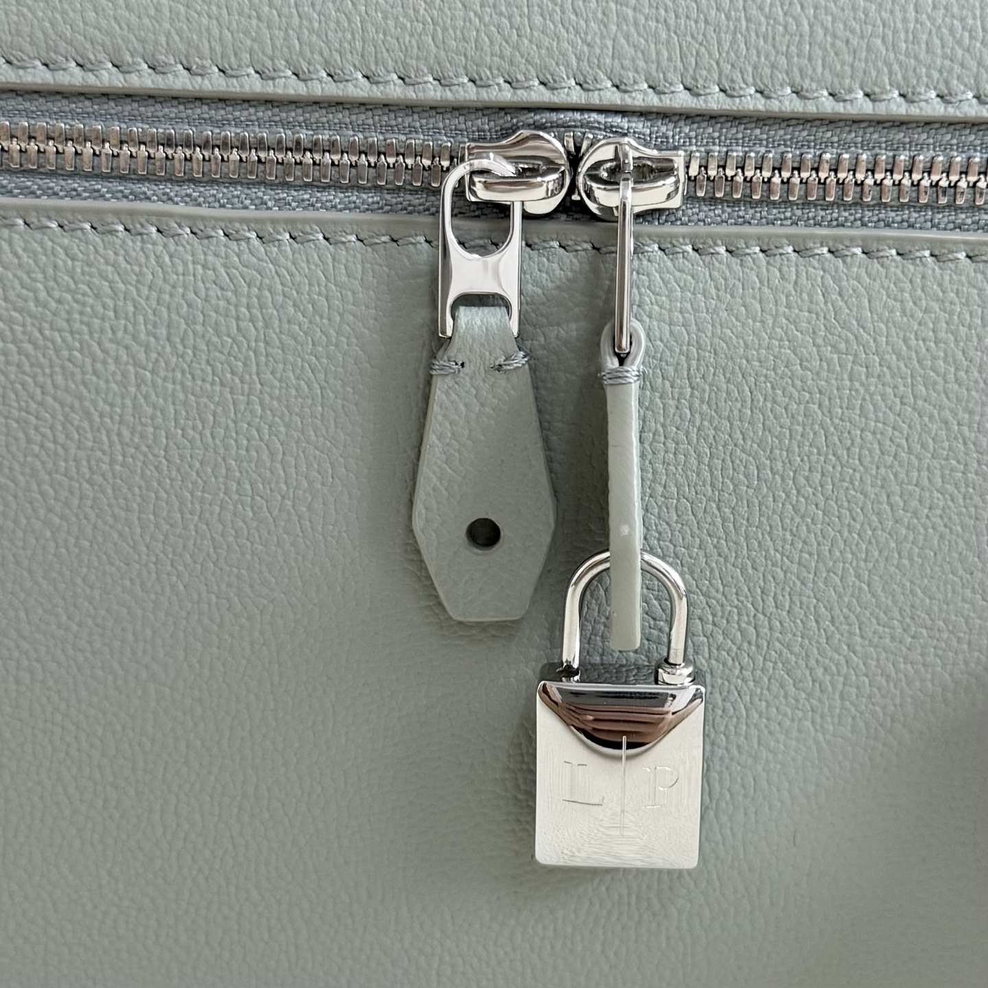 LORO PIANA Extra Pocket L27 textured-leather shoulder bag |