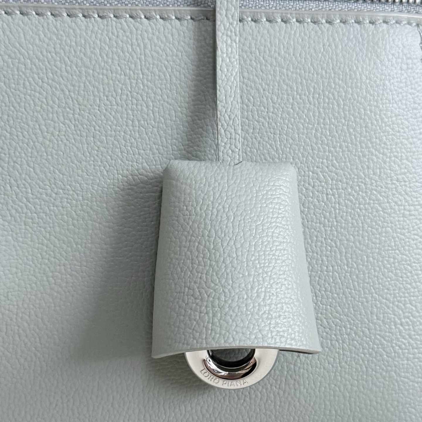 LORO PIANA Extra Pocket L27 textured-leather shoulder bag |