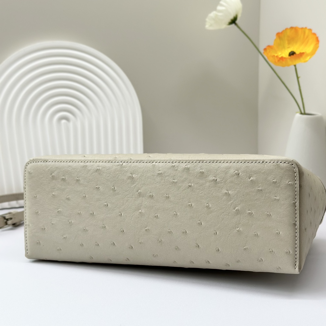 Extra pocket leather crossbody bag Loro Piana Beige in Leath