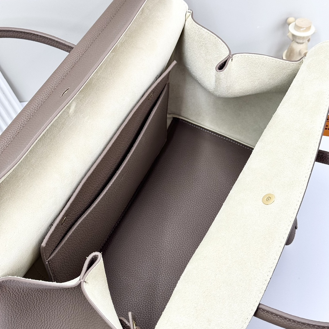 Loro Piana Loom bag L32 Grained Calfskin Rain Drops/Sun Gold | Loro