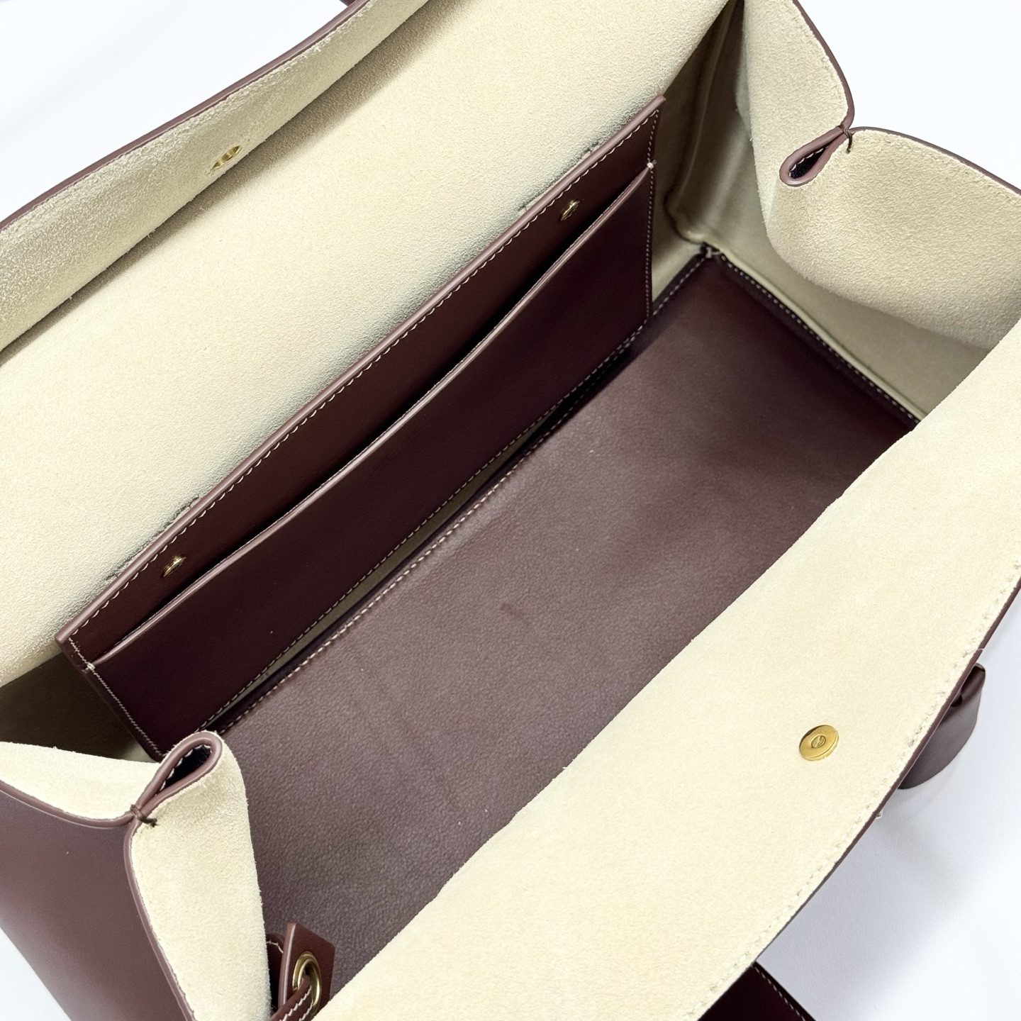 Loro Piana Loom bag L32 Smooth Calfskin Smoked Caramel/Sun Gold |