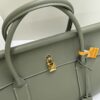 Loro Piana Loom bag L25 Calfskin Glory Green/Sun Gold | Loro Piana SA