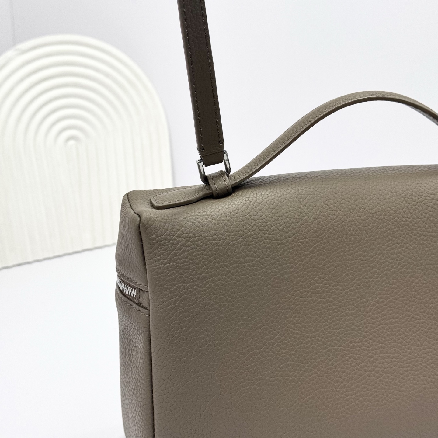 Loro Piana Leather L19 Extra Pocket - Brown Crossbody