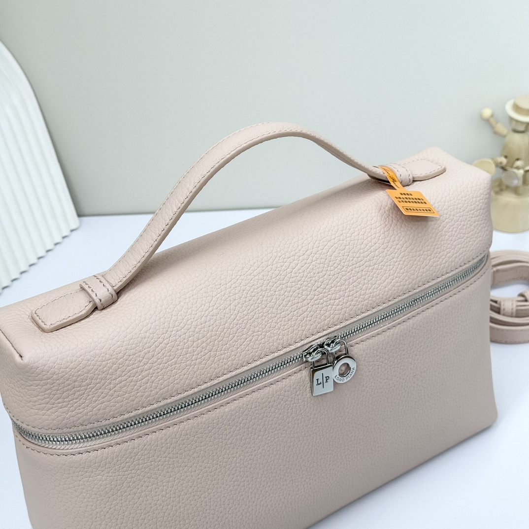 Loro Piana Leather L19 Extra Pocket - pink Crossbody