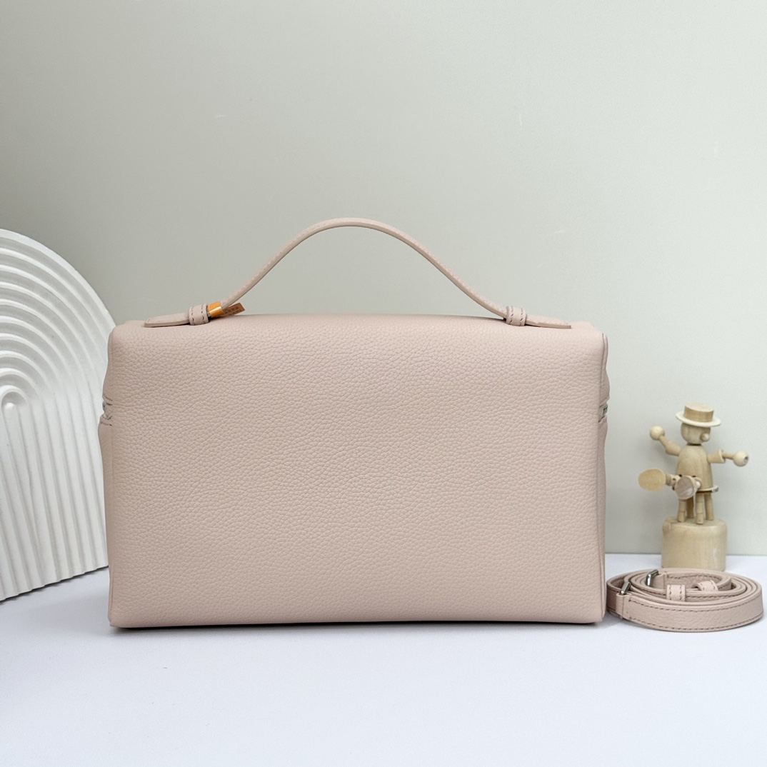 Loro Piana Leather L19 Extra Pocket - pink Crossbody