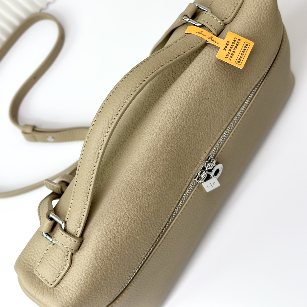 Loro Piana Leather crossbody bag Loro Piana Brown in Leather -