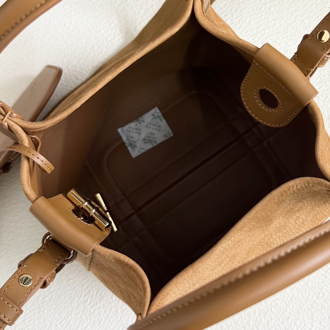 Loro Piana Small Bale Bag in Brown | Loro Piana04899